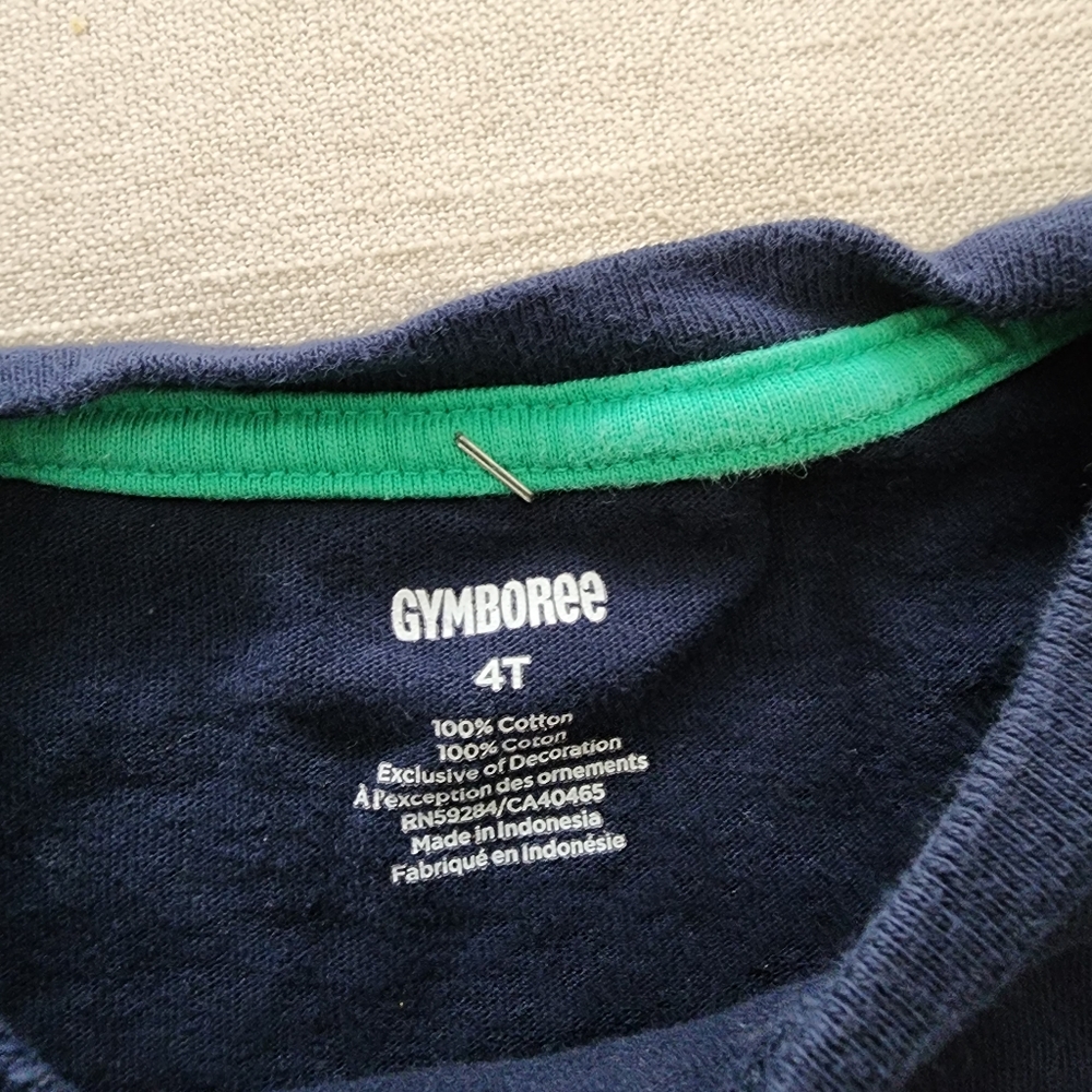 Gymboree frog applique shirt 4t - Picture 4 of 7